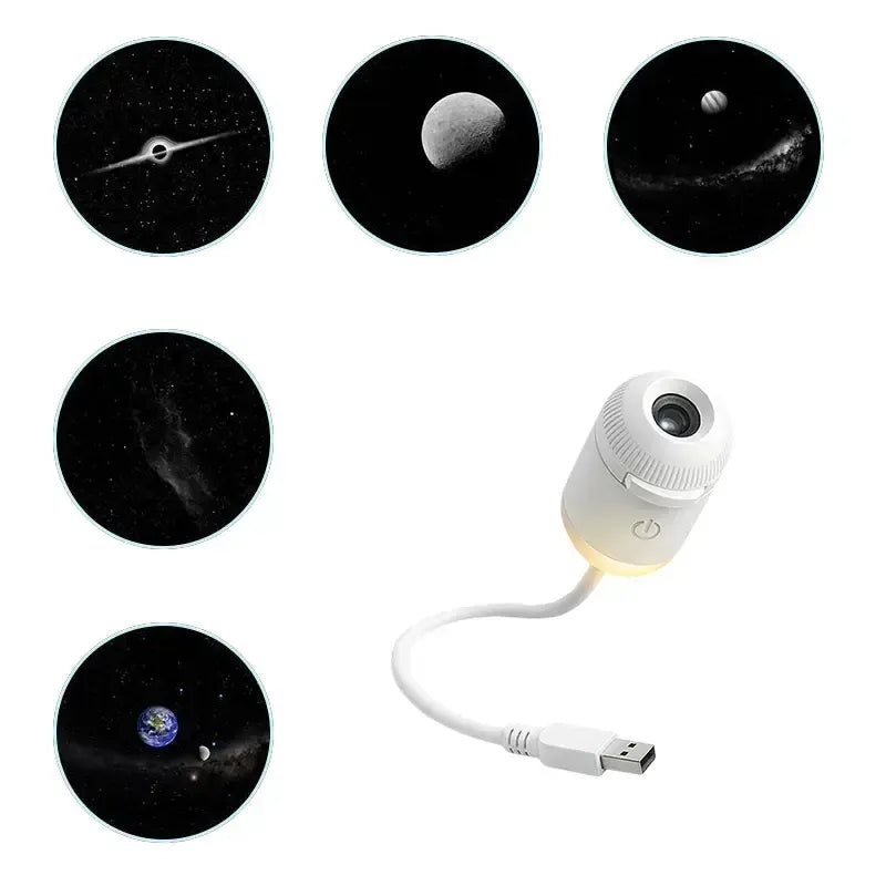 6-in-1 Galaxy Star Projector – Turn Your Ceiling Into Space